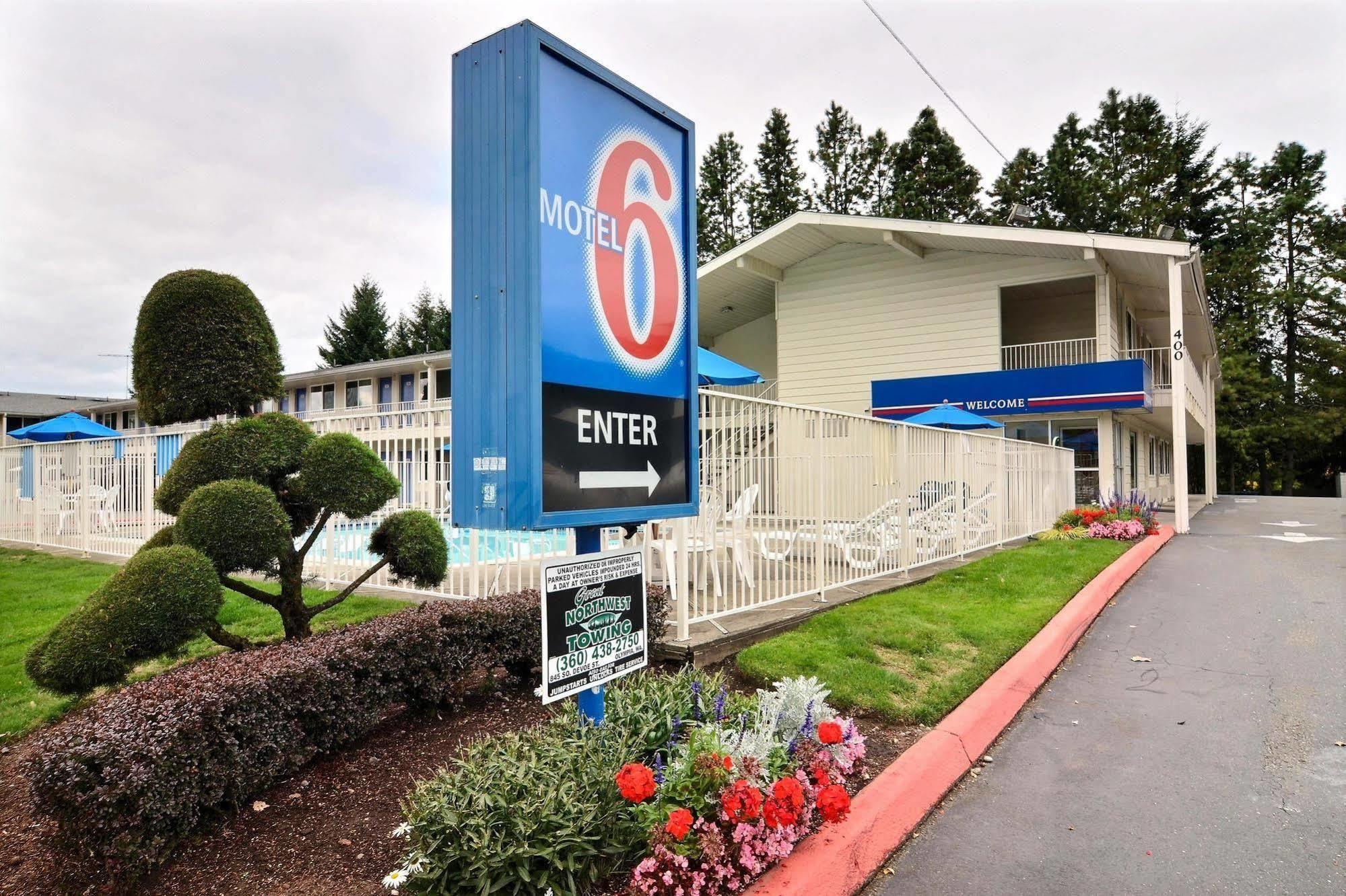 Motel 6-Tumwater, Wa - Olympia Buitenkant foto